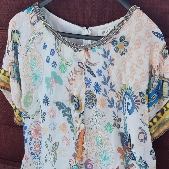 Malvin bohemian multicolor dress - Picture 10 of 11